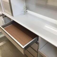 【ジモティ来店特価！！】定価30万円！！　食器棚　綾野家具　J-0865