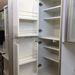【ジモティ来店特価！！】定価30万円！！　食器棚　綾野家具　J-0865