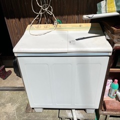 門司区 無料 二層式洗濯機