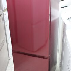 AQUA 2ドア冷蔵庫 自動霜取り 184L 2019年製 AQR-18H(R)