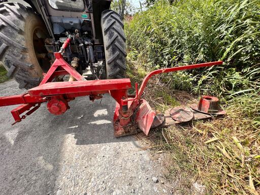 【軽トラ引き取り可】ディスクモア3連 KUHN(クーン)GMDシリーズ/外部油圧不要/北海道当別町