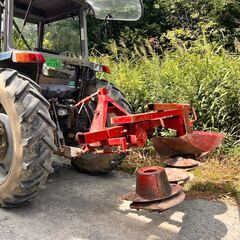 軽トラ引き取り可】ディスクモア3連 KUHN(クーン)GMDシリーズ/外部油圧