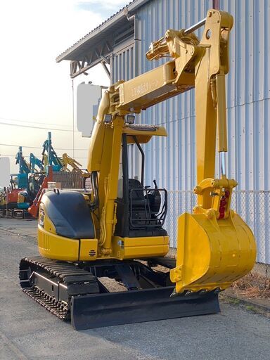 【V-0006】コマツ PC58UU-3 油圧ショベル ユンボ バックホー 5tクラス 4wayマルチ アームクレーン0.9t吊 小旋回 倍速有り 全塗装済 茨城県 V-0006】コマツ PC58UU-3 油圧ショベル ユンボ バックホー 5tクラス