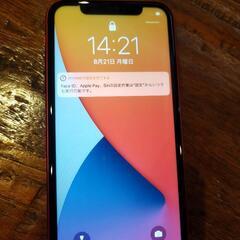 比較的美品 iPhone11 64GB レッド