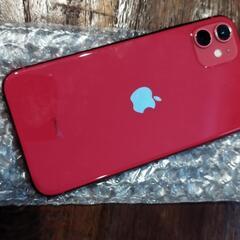 比較的美品 iPhone11 64GB レッド