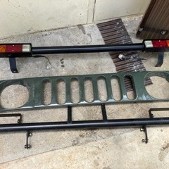 JA11 ジムニー前後バンパーとグリルセット