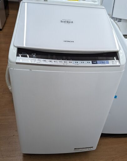 HITACHI 8kg洗濯機 BW-DV80B 2018年製　ag-ad301