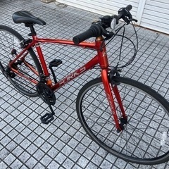 【クロスバイク】美品❗️3x6段変速　700x28cタイヤ　アルミフレーム仕様❗️若林自転車　浜大津店　SALE中❗️