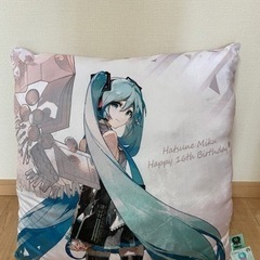 初音ミク Happy 16th Birthday クッション