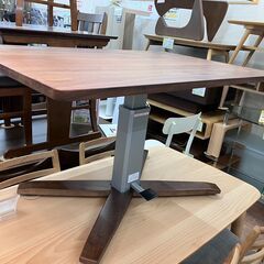 11/12 値下げ?lDC大塚家具?リフティングテーブル 昇降式 馬場家具 