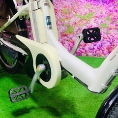 ブリヂストン　電動アシスト自転車 5608子供乗せ電動アシスト自転車ブリヂストン3人乗り対応20インチ