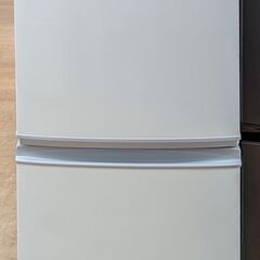 SHARP 2ドア冷蔵庫 SJ-14E6 2019年製 ag-ad304