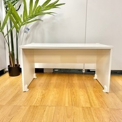 🌟激安‼️セール開催中🔥　IKEAホワイトローテーブル　パソコン...