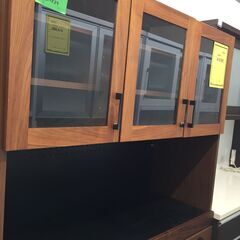 ジモティ来店特価！！】食器棚 3枚扉 J-0873