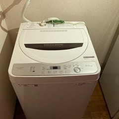 取引決定】2019年製SHARP洗濯機 （値下げ）（業者クリーニング済）