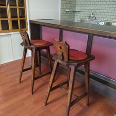 ◆カウンターテーブル&椅子2脚