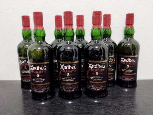 【８本】WHISKY ARDBEG　アードベッグ 5年 ウィー ビースティー 700ml ウイスキー