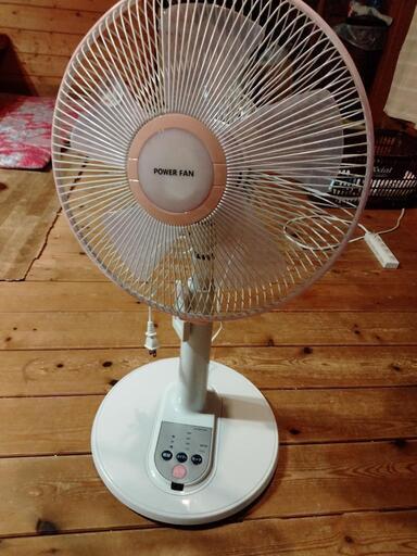 扇風機　リモコン付き
