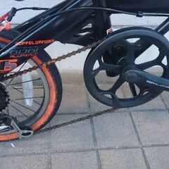 ★★★根強い人気車種 16インチ ミニベロ【ドッペルギャンガー １０４ アルミフレーム折り畳み自転車・シマノ外装変速付】★★★