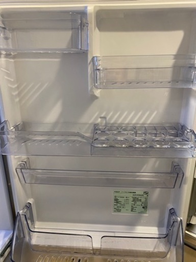 購入者決定済み　アクア　ノンフロン冷凍冷蔵庫　355L