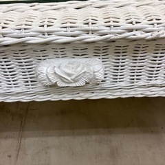 サイド💛ホワイトの編込デザイン💛テーブル3278