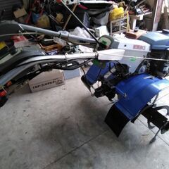 テーラー 耕運機 実働 耕運用ローター、抵抗棒、オモリ2コ セット！！