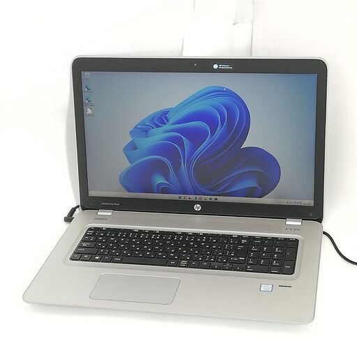 送料無料 ノートパソコン フルHD 17.3型 HP 470 G4 中古良品 第7世代 Core i7 16GB 高速SSD+HDD-500G DVDマルチ 無線 Bluetooth Windows11 Office