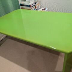 【無料】緑色のローテーブル