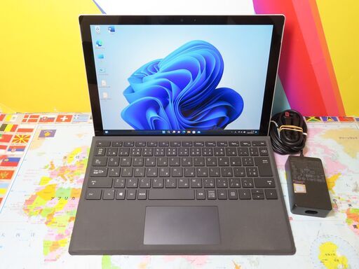 JC04295 マイクロソフト Surface Pro6 マルチタッチ キーボード 美品 office Win11