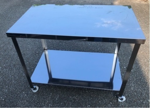 ⭐︎中古品　作業台　1000×600×800mm  厨房用品⭐︎