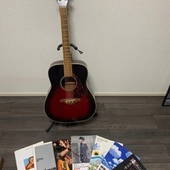 YAMAHA製アコースティックギター　FG720S 他カポ、チュ...