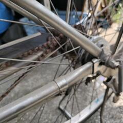 電動アシスト自転車 チェーンが外れてる為動作未確認