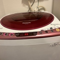 Panasonic洗濯機　新品購入品