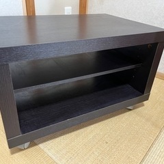 テレビ台　40×60×37cm  キャスター付き　お譲りします！！