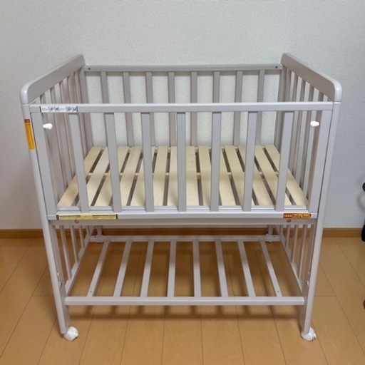 楽天市場】【B品】 ベビーベッド ミニベビーベット エヌイー101 