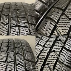 【DUNLOP WINTER MAXX WM02 165/55R15】スタッドレス【日産 デイズルークス 純正ホイール 15インチ 4.5J4HPCD100+46】バリ溝　(TD057)  クレジットカード QR決済可能