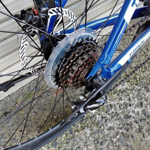 新品】 アルミフレーム ディスクブレーキ ロードバイク 21速 700x25c