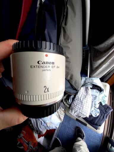 Canon　キャノン　レンズを2倍に
