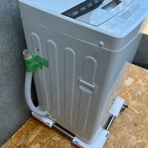 2020年製 AQUA 4.5㎏ しっかりもみ洗い「3Dアクティブ洗浄」AQW-S45H