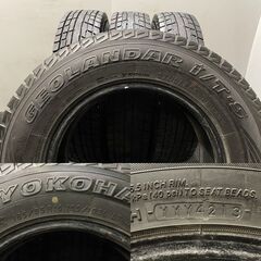 YOKOHAMA GEOLANDAR i/T-S 185/85R16 105/103L LT 16インチ スタッドレス 4本 ジムニー等　(VTO760)  クレジットカード QR決済可能
