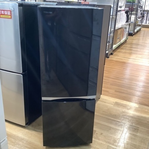 【トレファク神戸南店】TOSHIBA2ドア冷蔵庫！！【取りに来られる方限定】 9907円