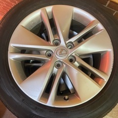 レクサスHS250h 純正ホイール&タイヤセット 215/55/R17