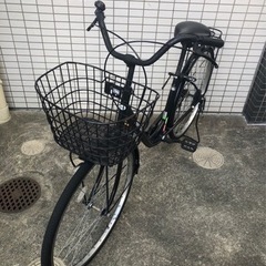黒色　自転車