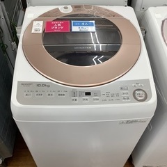SHARP シャープ 全自動洗濯機 ES-GV10B-T 201...