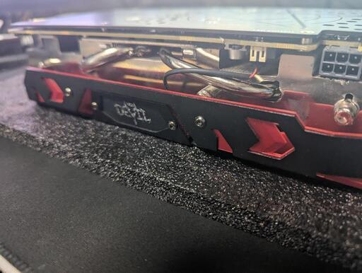 周辺機器 RADEON RX580 8G Power Color RED DEVIL