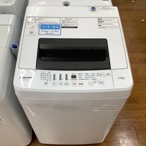 Hisense ハイセンス 全自動洗濯機 HW-T45A 2017年製【トレファク 川越店】