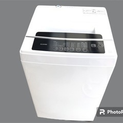 【美品❗️】洗濯機 アイリスオーヤマ　2021年製　IAE-T602E