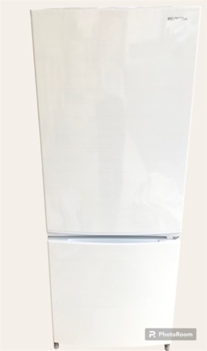 【美品❗️】2020年　アイリスオーヤマ　冷凍冷蔵庫　154L  ホワイト