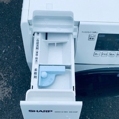 ♦️EJ1016番　SHARP ドラム式電気洗濯乾燥機 【2022年製 】