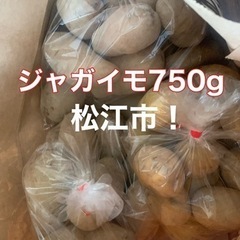 ジャガイモ750g （スーパーのものは大体500g）100円